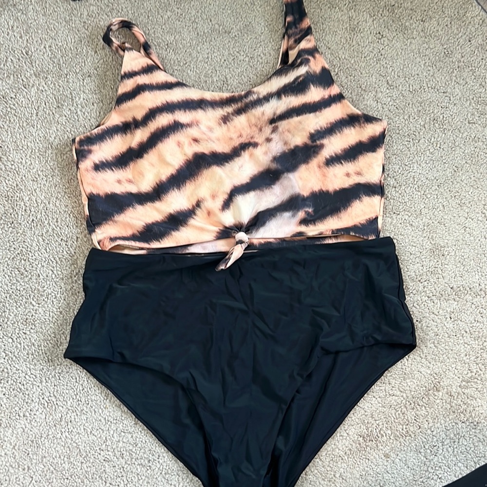 Two piece brand new swim suit